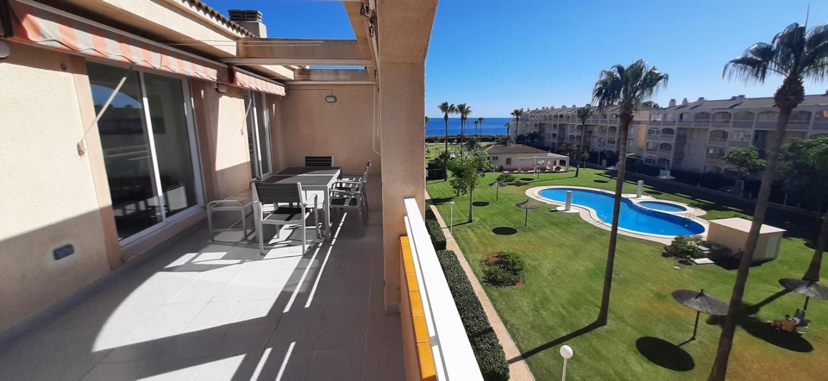 Atico En Urb Bahia De Denia De Vacaciones Mar Por Medio Daire Dış mekan fotoğraf